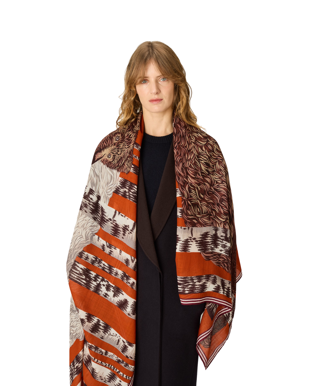 Scarf - Etole 100 Ours - Orange