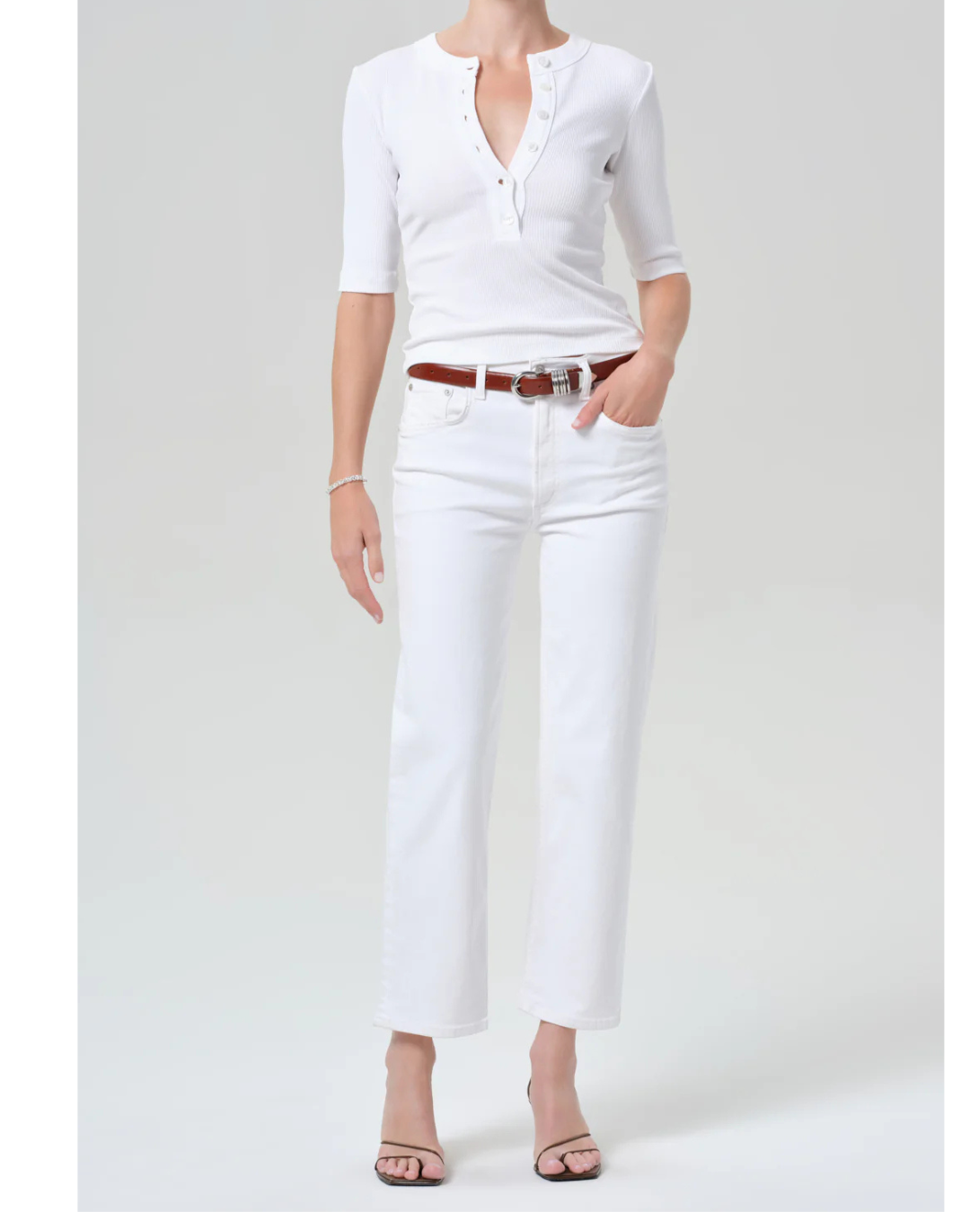 Palma Straight Leg - Soft White