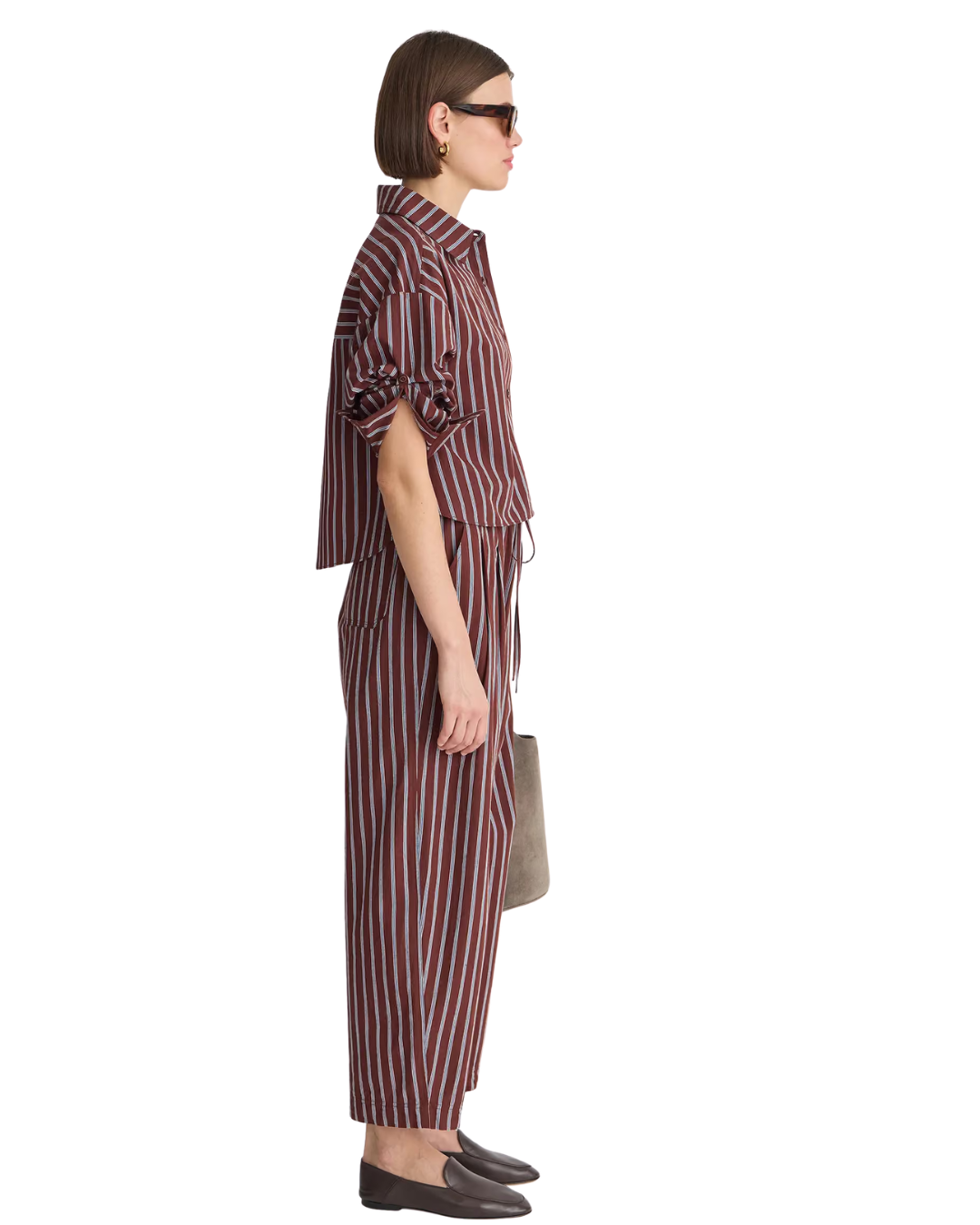 Everday Pull-On Pant - Spice Stripe