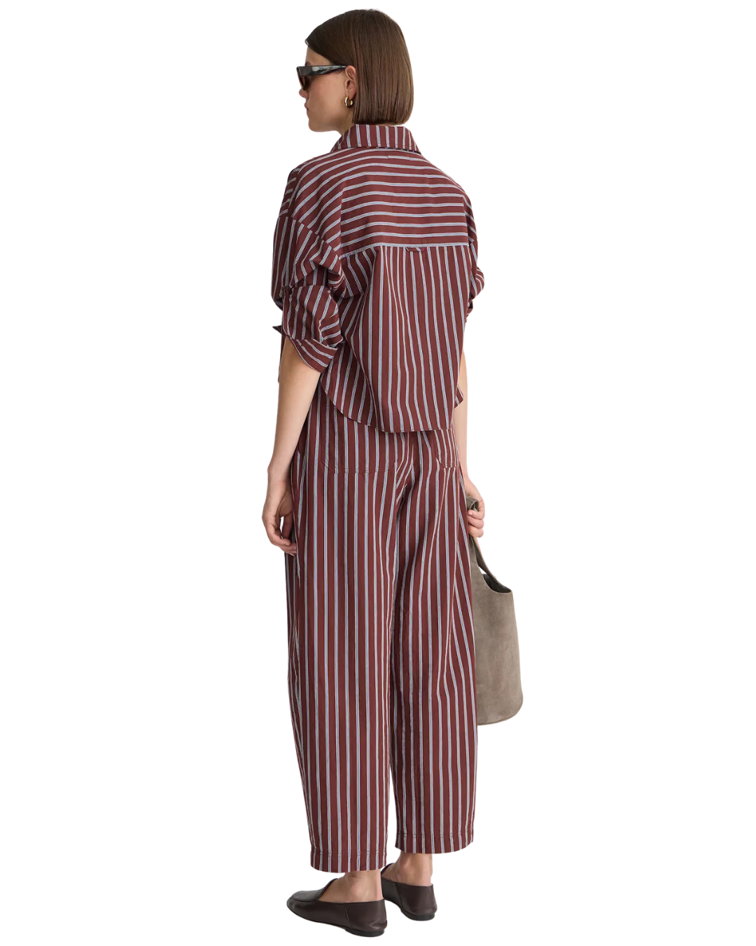 Everday Pull-On Pant - Spice Stripe