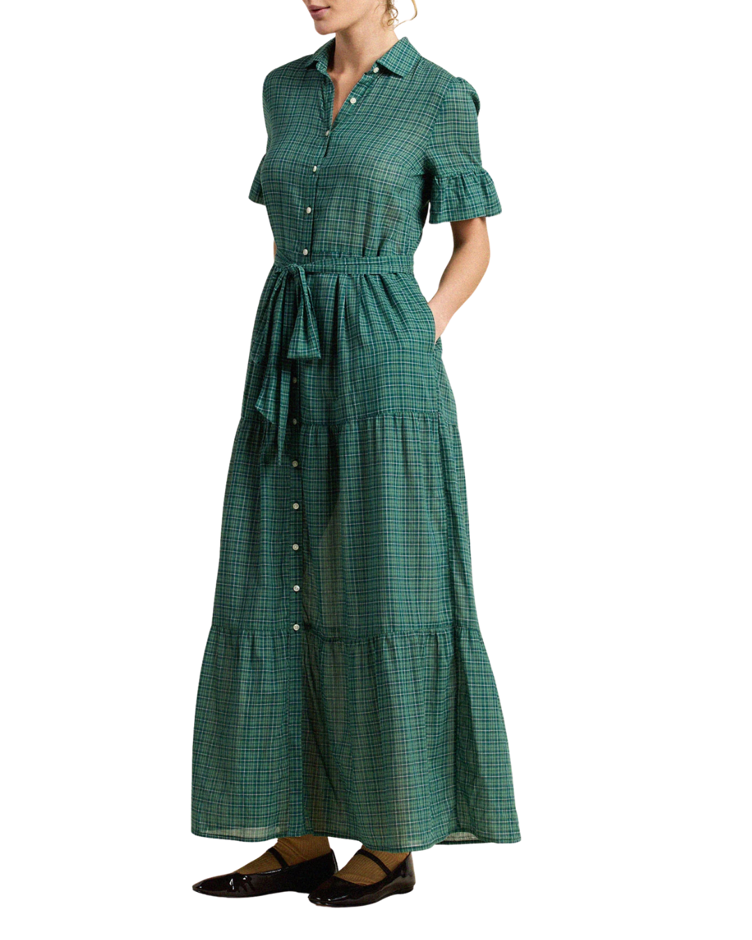 Martine Dress - Muir Tartan - F6