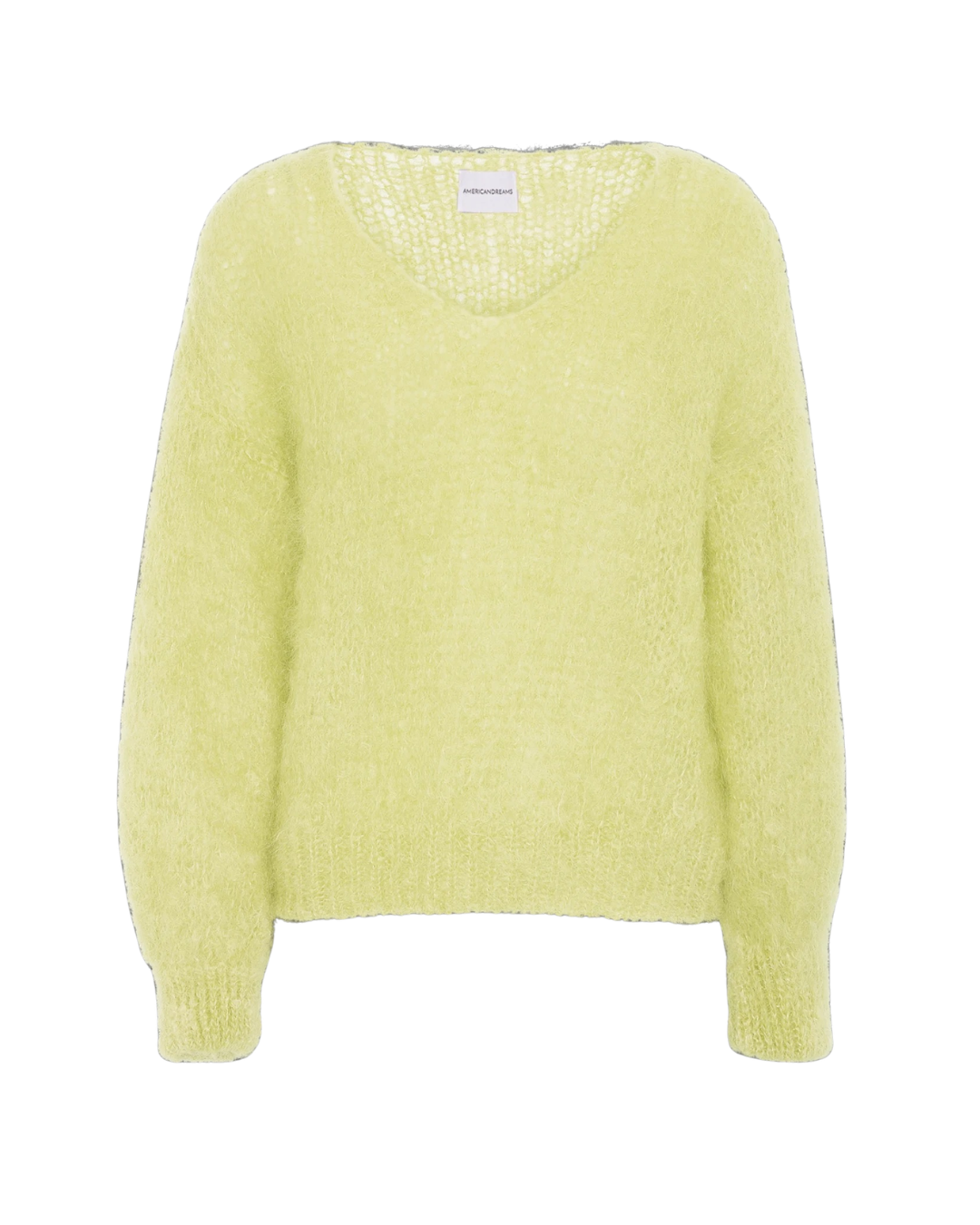Milana Long Sleeve Mohair - Light Yellow