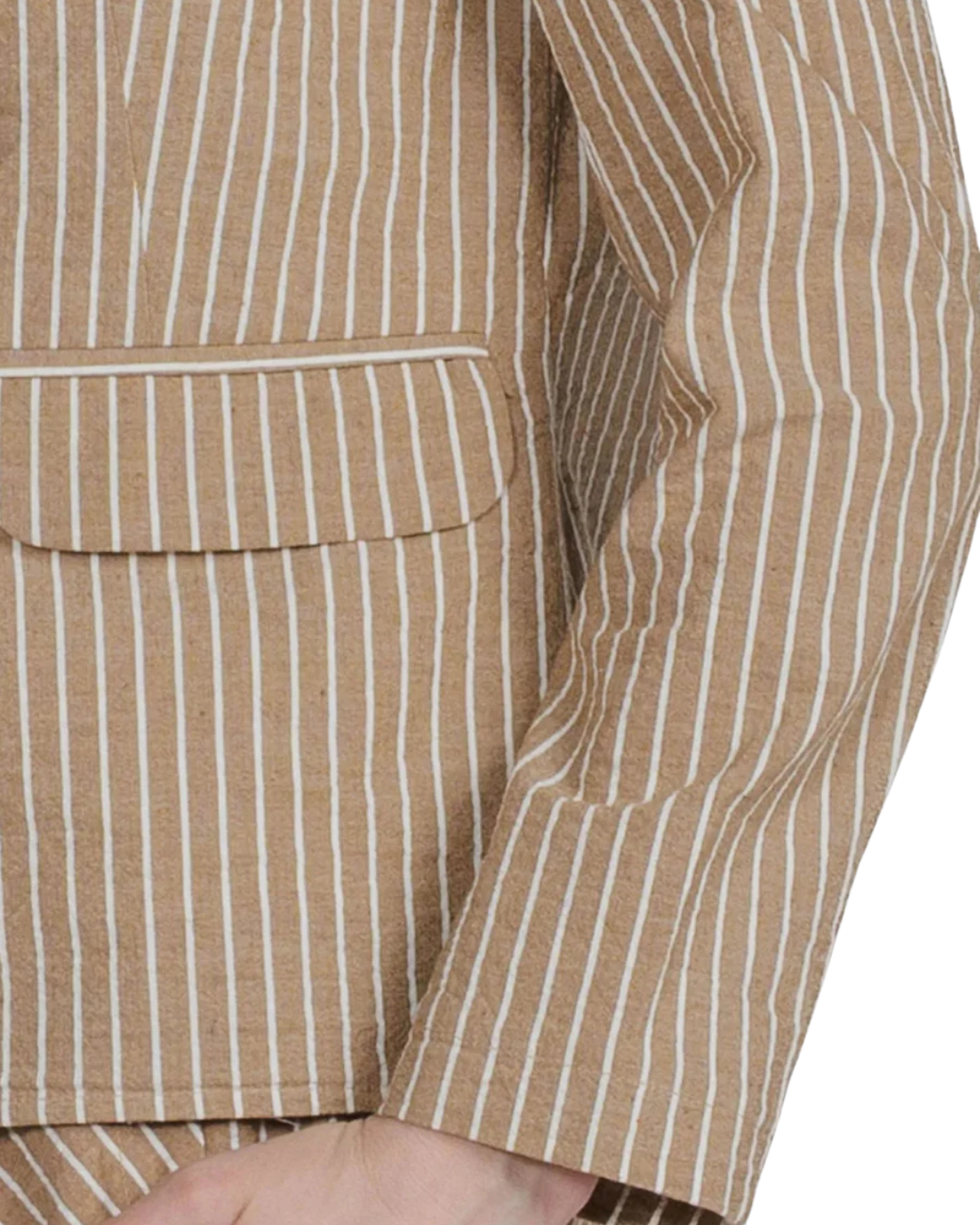 Georgia Blazer - Fawn Stripe
