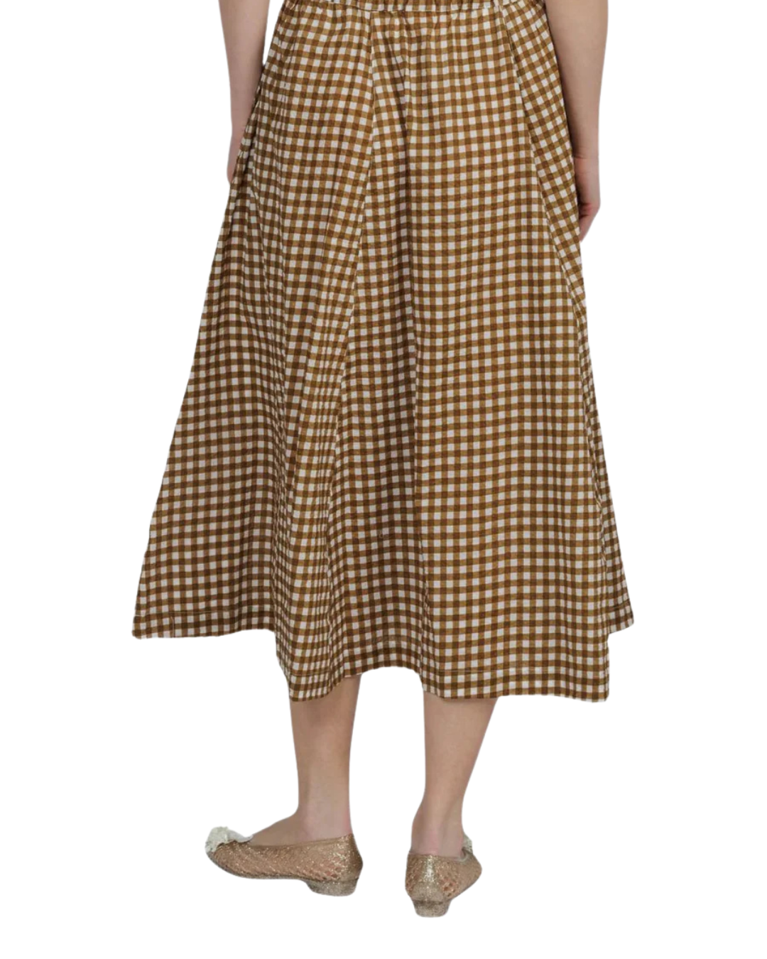 Lulu Skirt - Chestnut Check