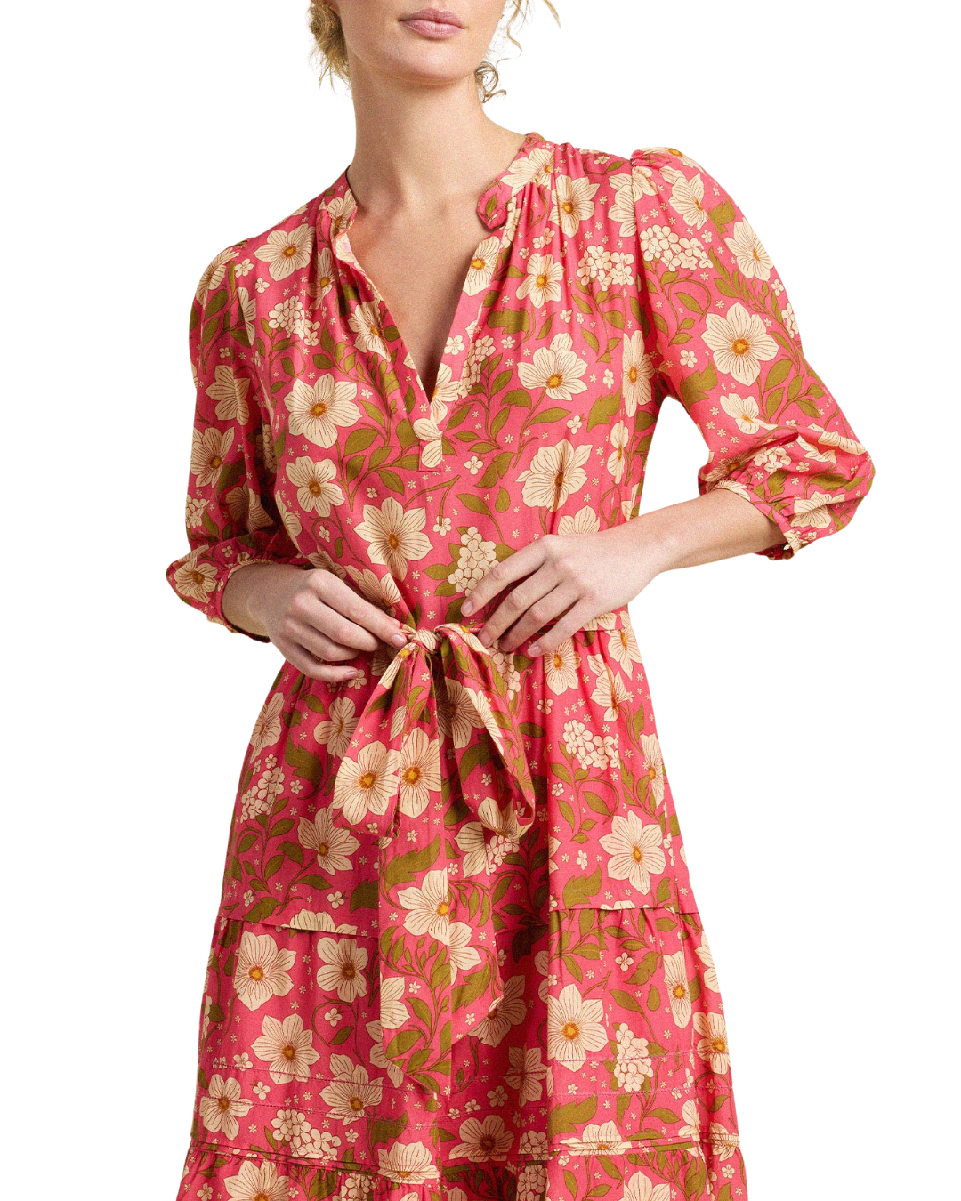 Devon Dress - Rancho Rose