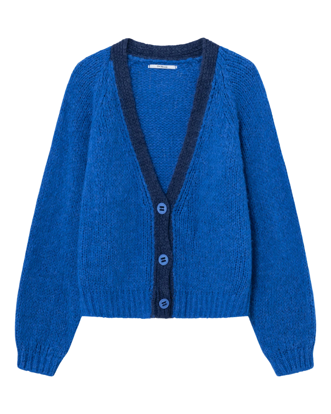 Cocoon Cardigan - Blue & Navy - F5