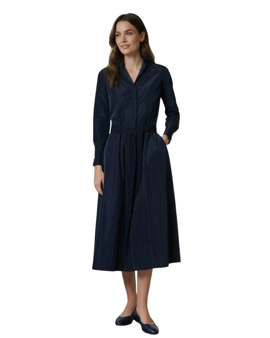 Anna Dress - Navy