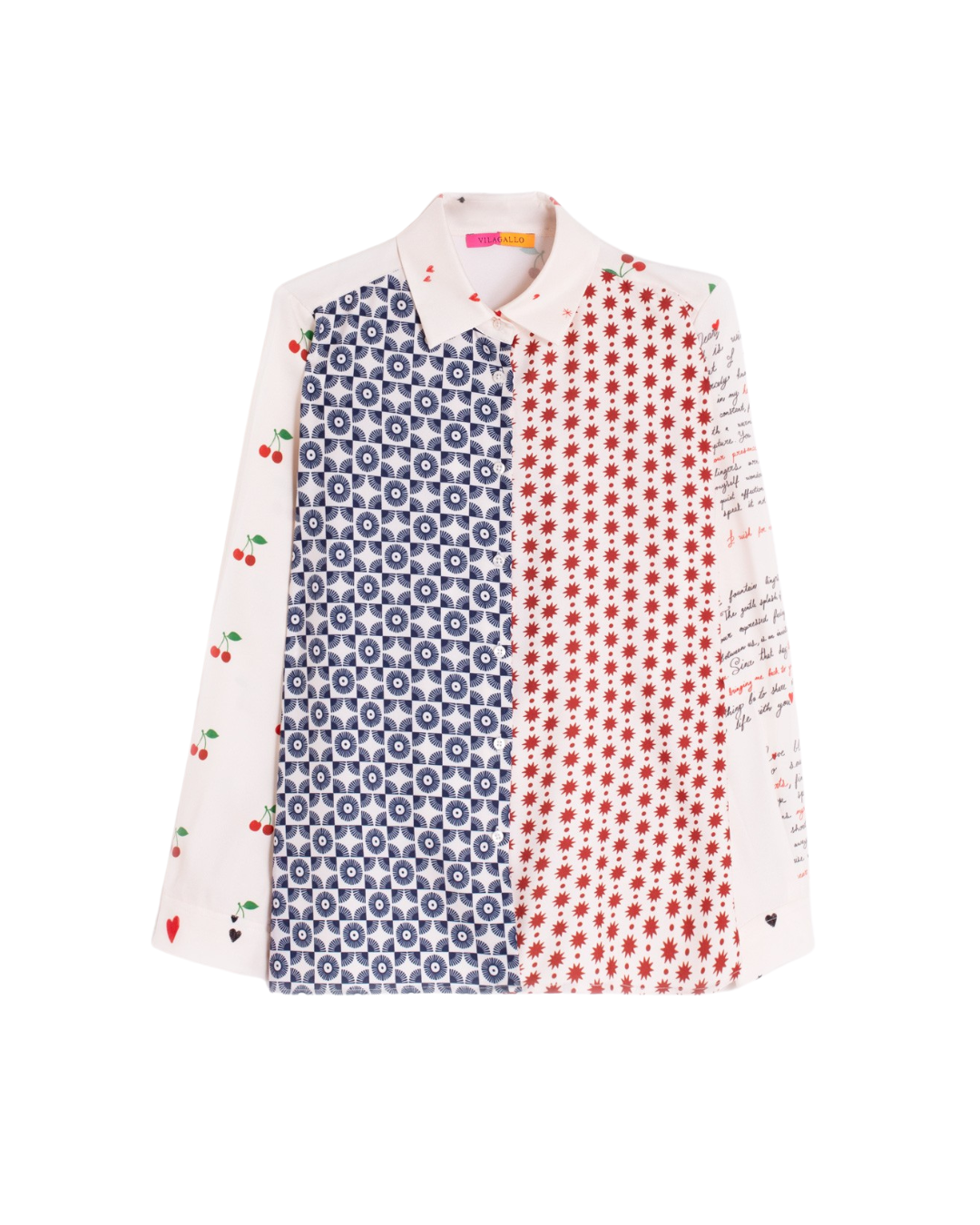 Multi Print Tea Shirt - F5