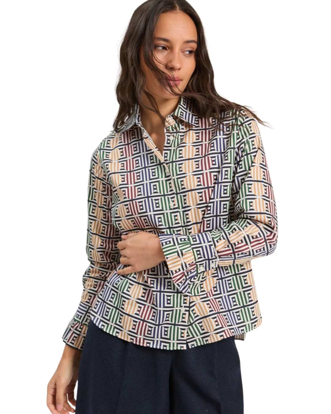 Alba Geometric Shirt