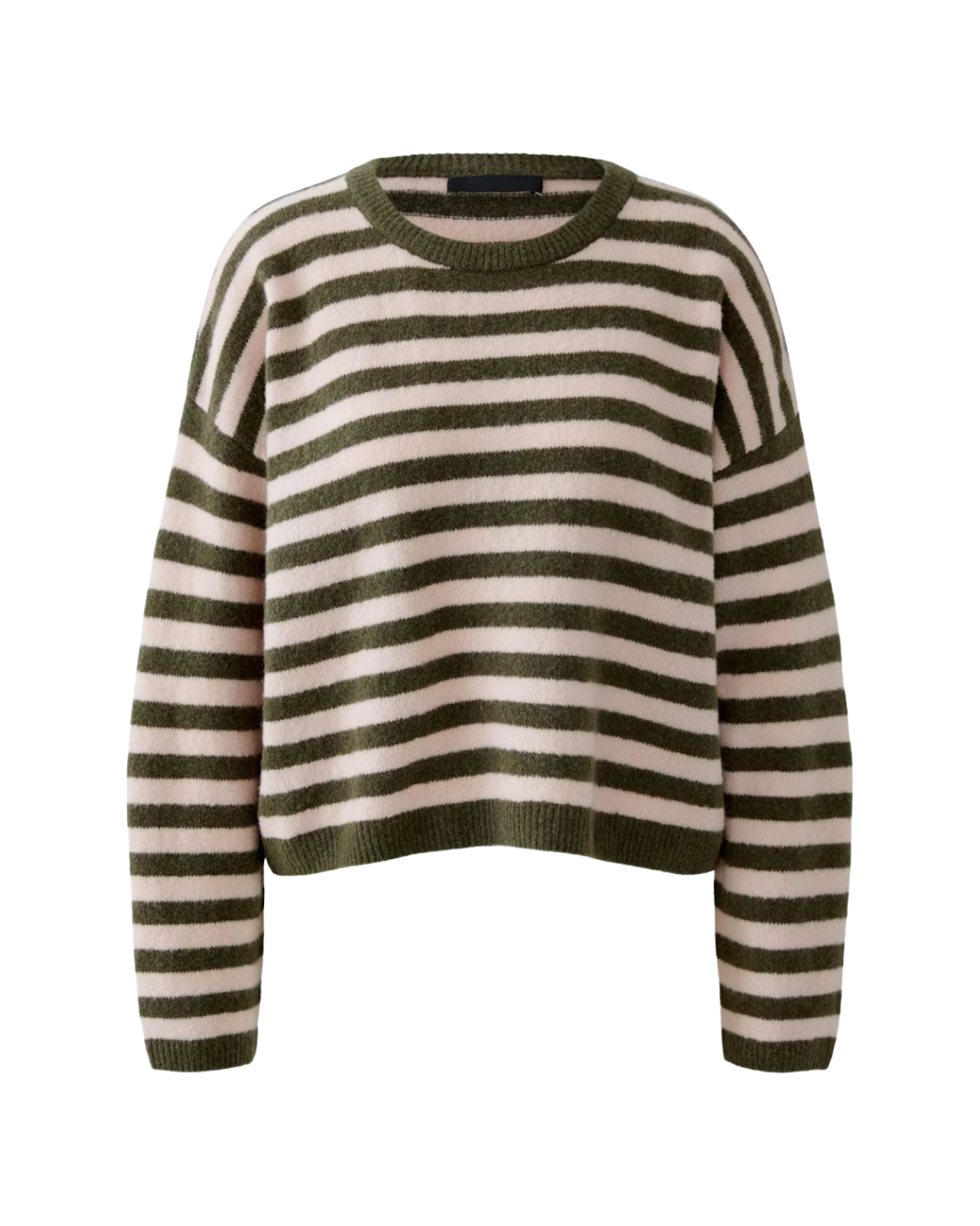 Pullover - Khaki/Rose - F5