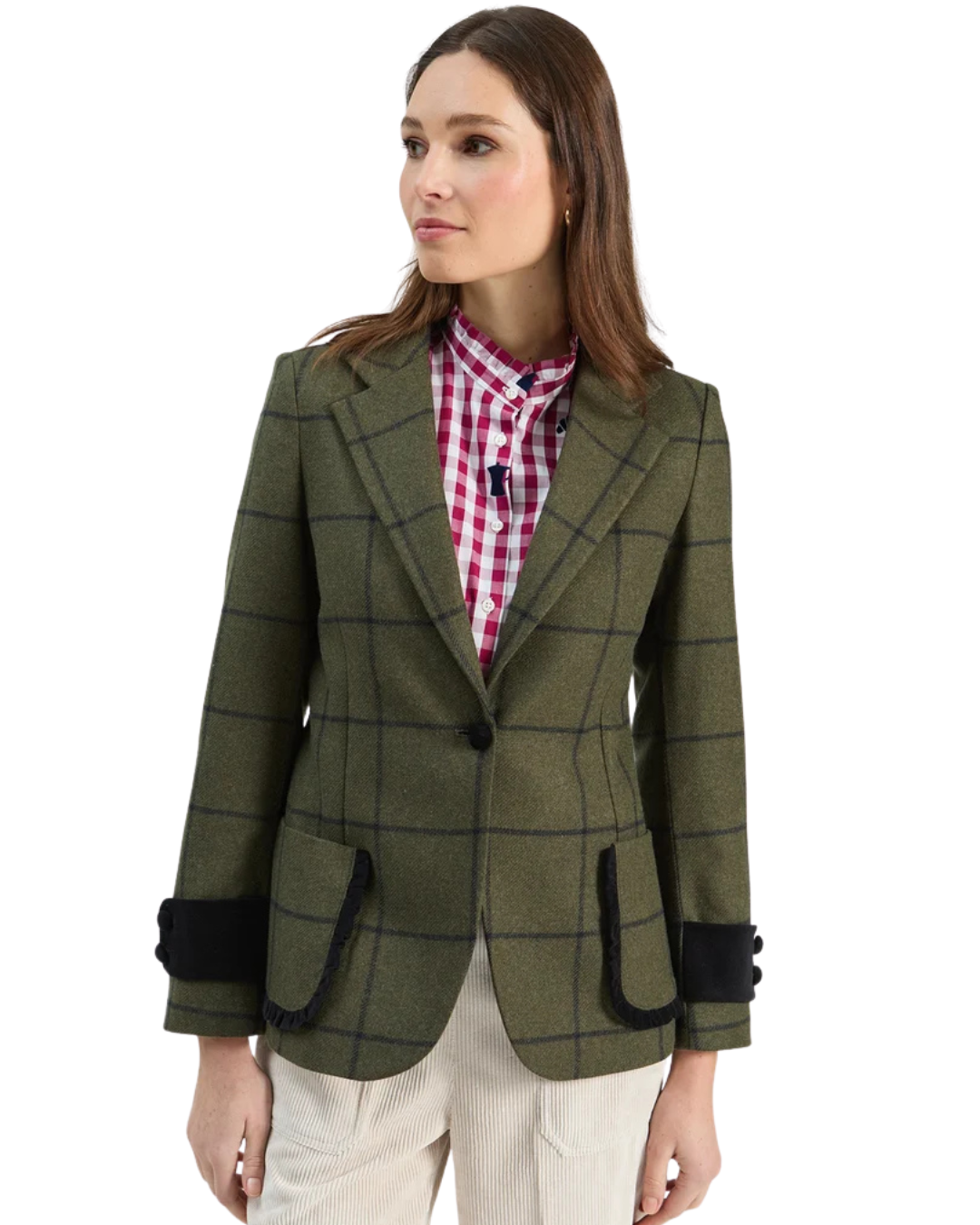 Sabina Plaid Jacket