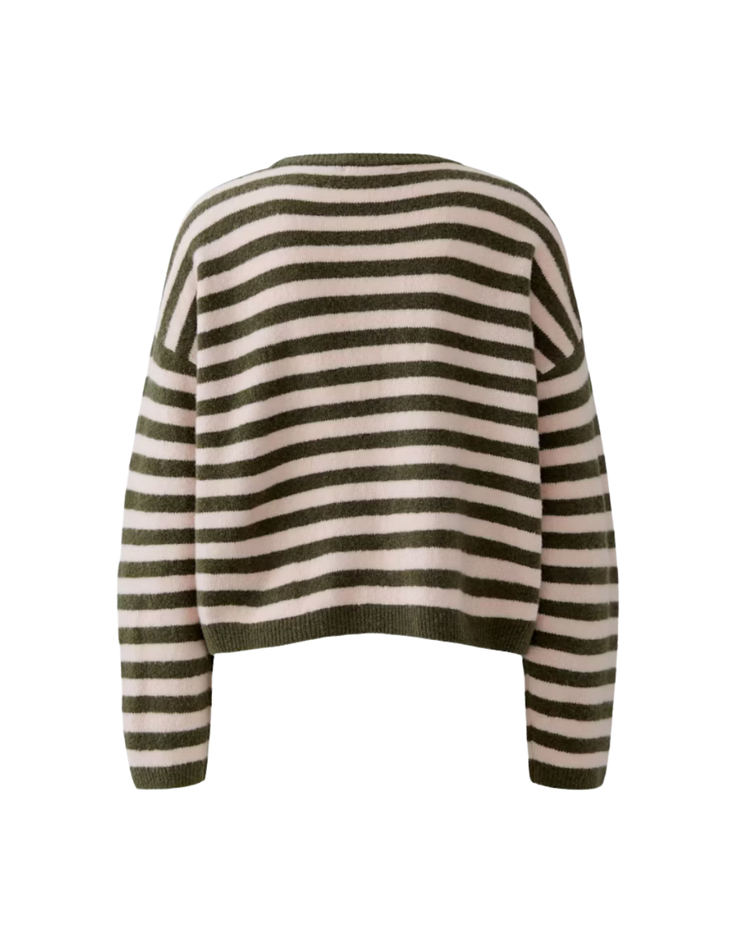Pullover - Khaki/Rose - F5