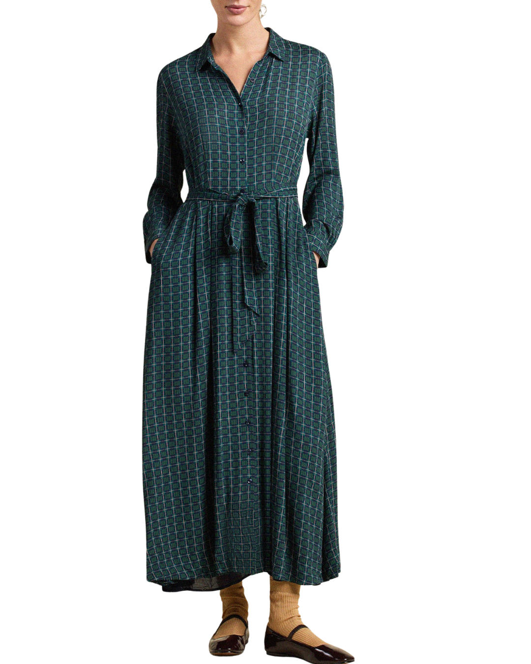 Emmelle Dress - Davenport Plaid