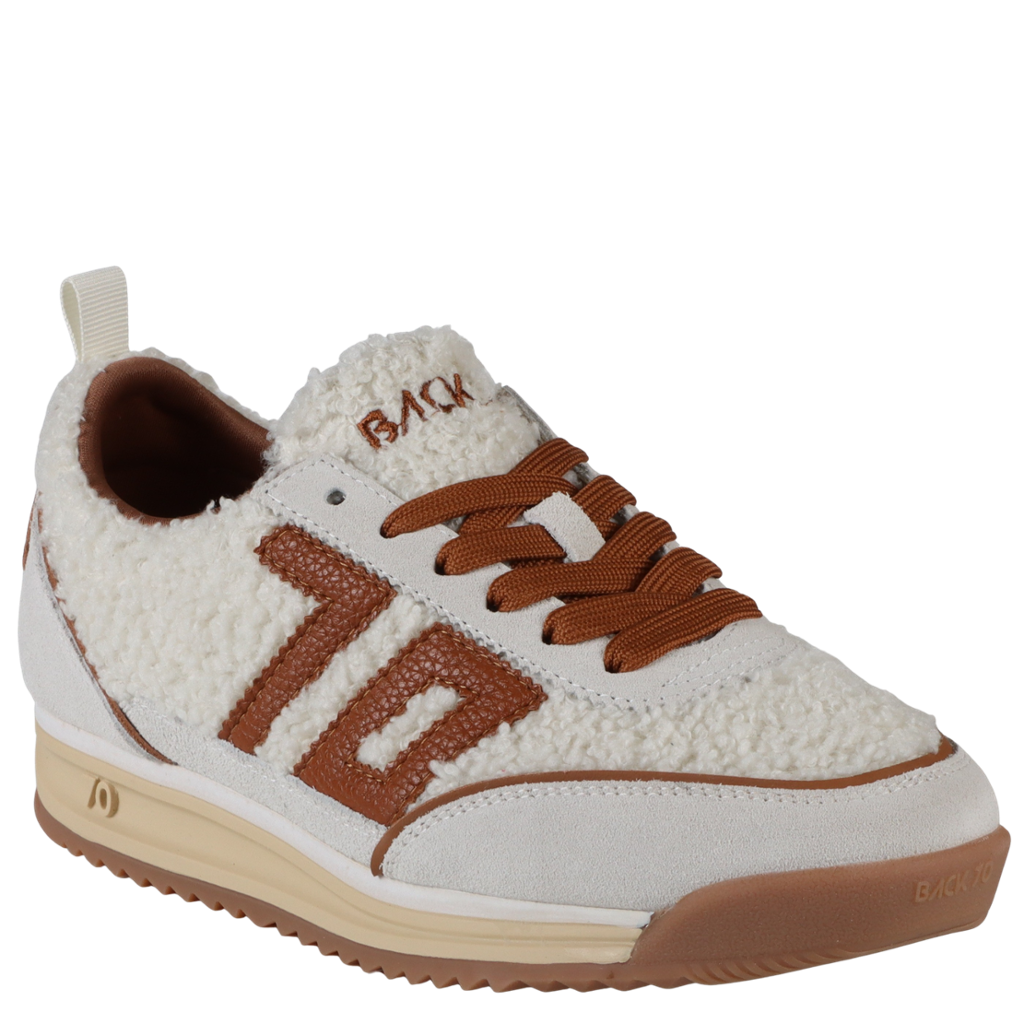 Jog Snkr - Milk Ice Cuoio - F5