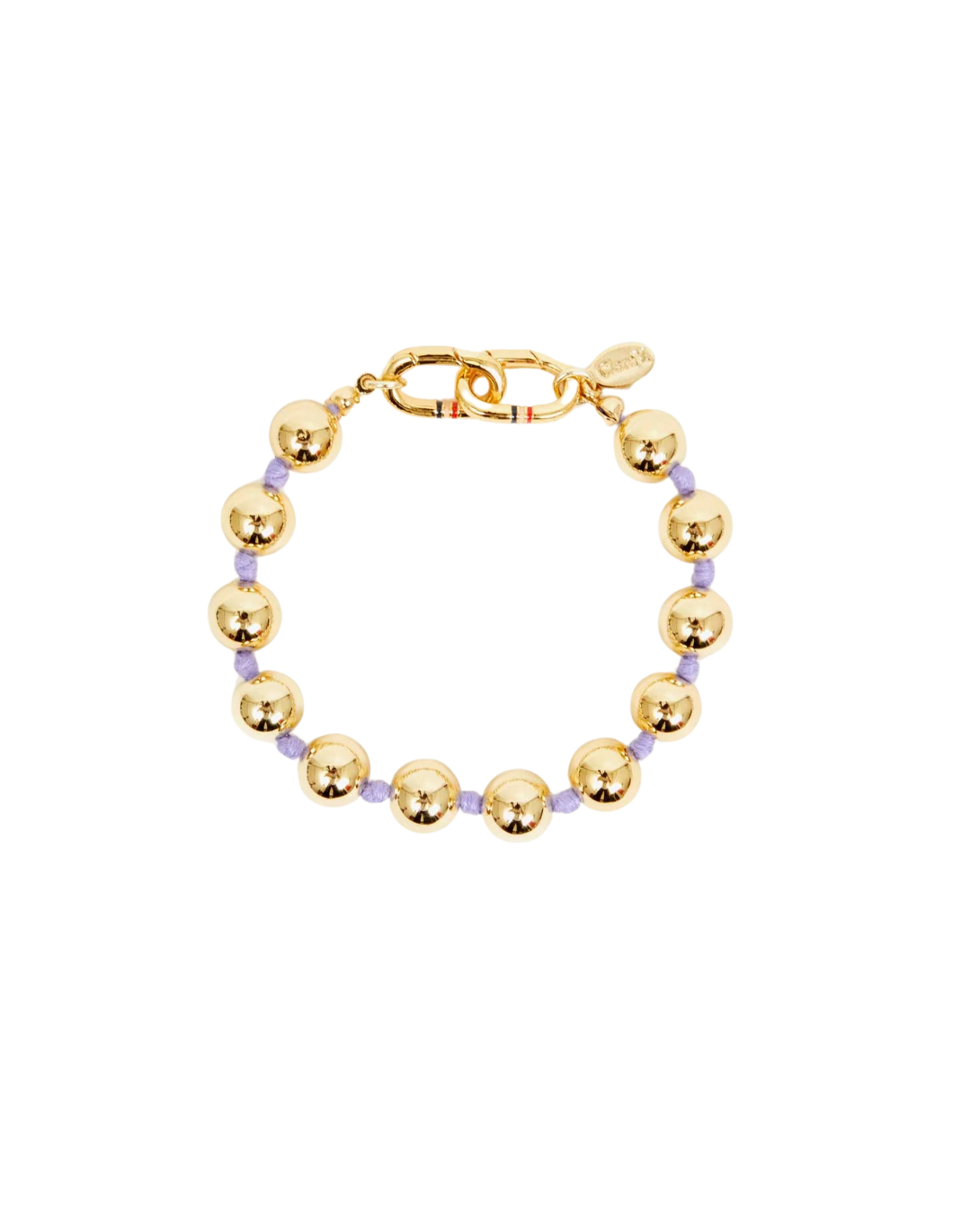 Beaded Strand Bracelet - Gold