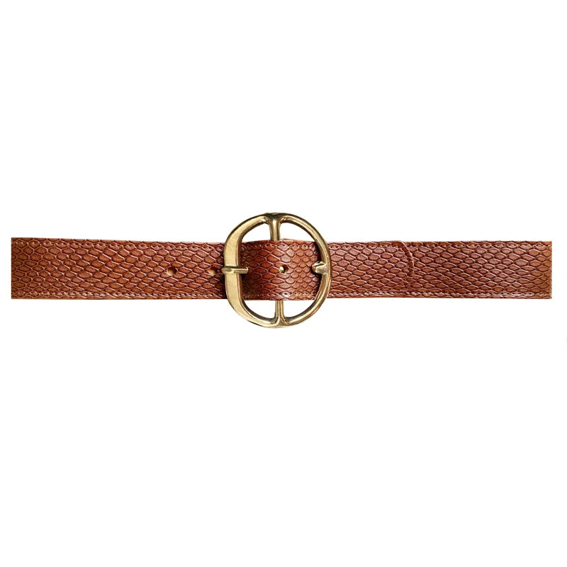 Chunky Hip Belt - Cognac